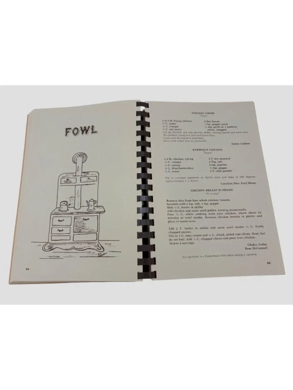 1980 Sam Houston Schoolhouse Cookbook Maryville TN Vintage Community Recipe Book